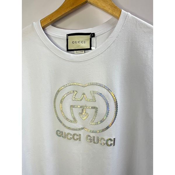 Camiseta Luxo GCC Estampada - Branco 