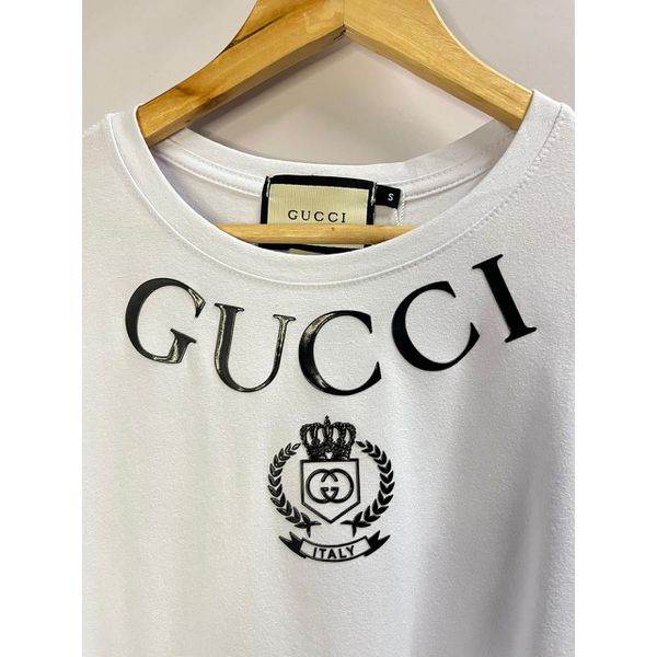 Camiseta Luxo GCC Estampada - Branco