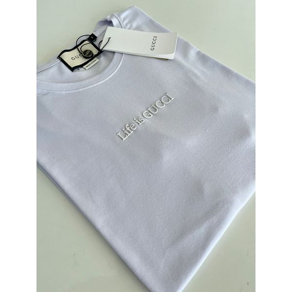 Camiseta Cotton Egípcio GCC Estampada - Branco