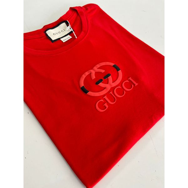 Camiseta Luxo GCC Estampada - Vermelho
