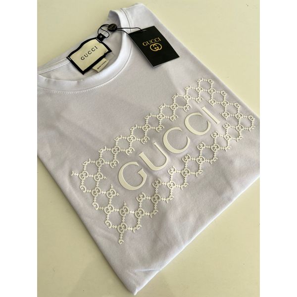 Camiseta Cotton Egípcio GCC - Branco