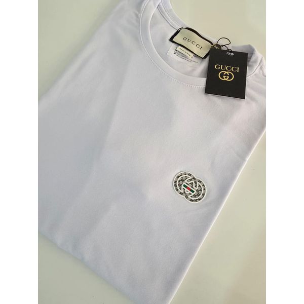 Camiseta Cotton Egípcio GCC - Branco 