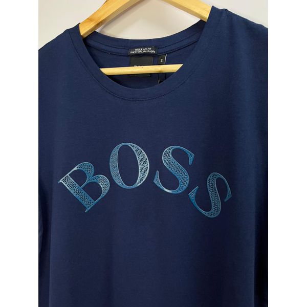 Camiseta Luxo HB Estampada - Azul Marinho