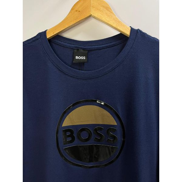 Camiseta Luxo HB Estampada - Azul Marinho