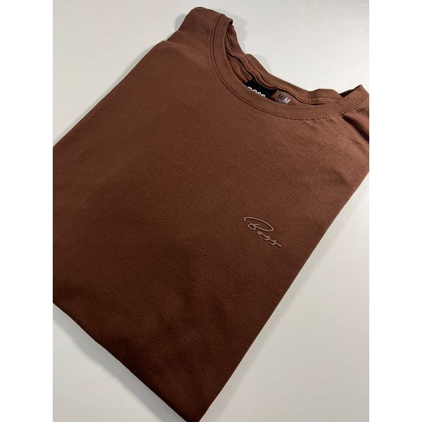 Camiseta Luxo HB Estampada - Marrom