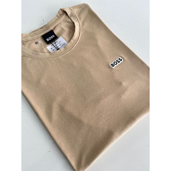 Camiseta Cotton Egípcio HB Básica - Bege 
