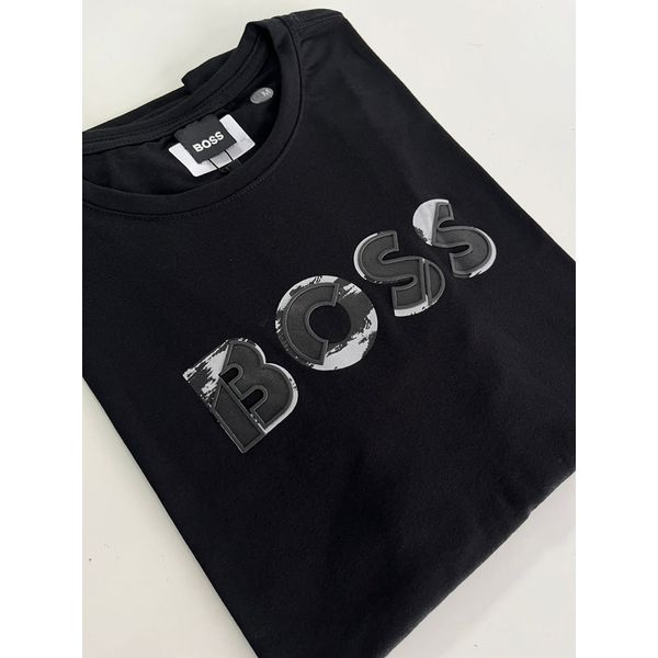 Camiseta Cotton Egípcio HB Estampada - Preto
