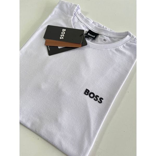 Camiseta Cotton Egípcio HB Estampada - Branco