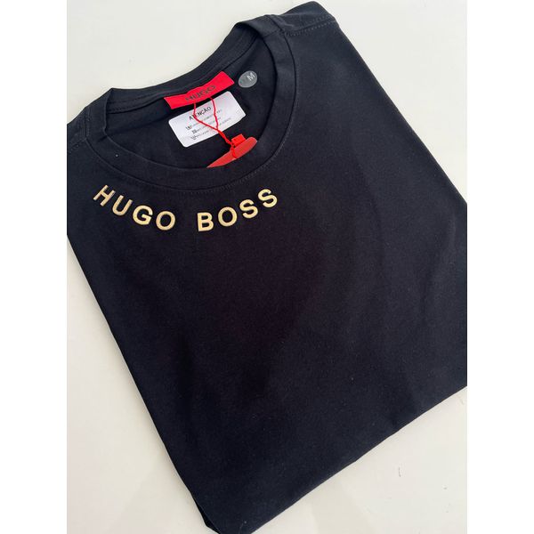 Camiseta Cotton Egípcio HB Estampada - Preto