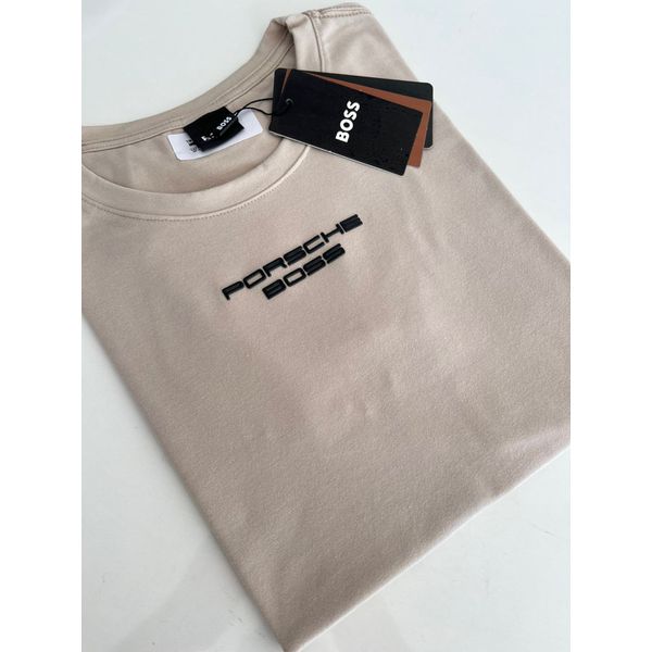 Camiseta Cotton Egípcio HB basica - Bege