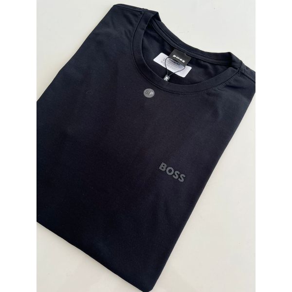 Camiseta Cotton Egípcio HB basica - Preto 