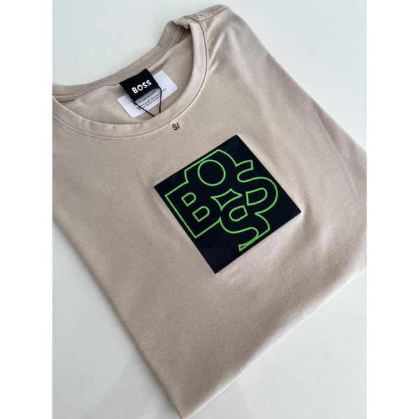 Camiseta Cotton Egípcio HB basica - Bege