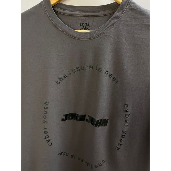 Camiseta Nacional Diferenciada JJ - Cinza