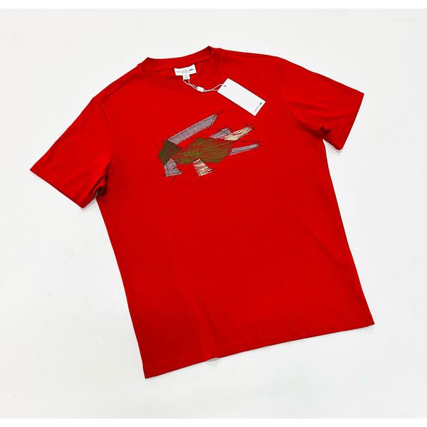 Camiseta Algodão Egípcio LCT - Vermelho