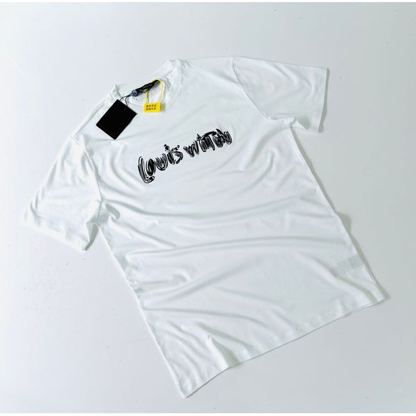 Camiseta Importação LV Estampada - Branco