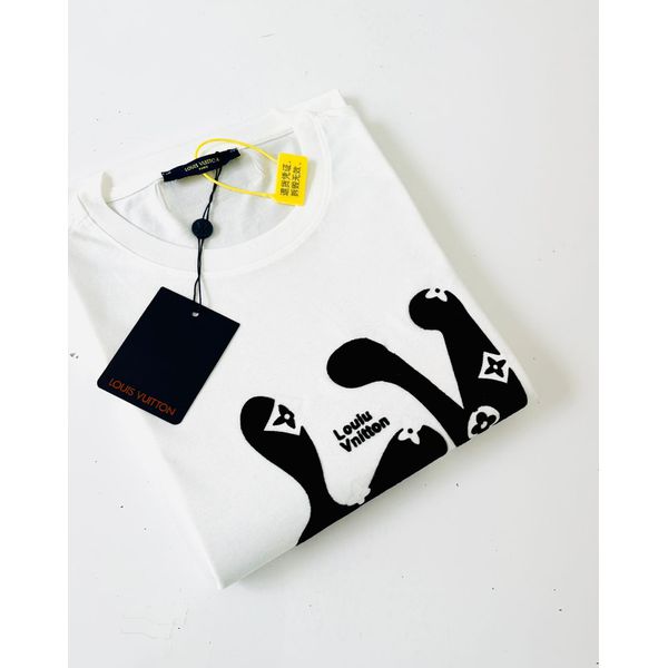 Camiseta Importação LV Estampada - Branco