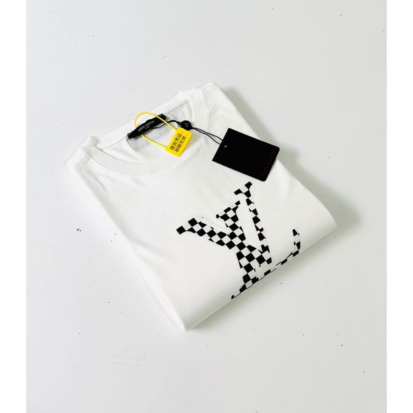 Camiseta Importação LV Estampada - Branco 