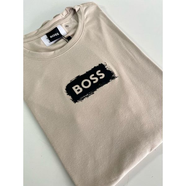 Camiseta Plus Size EGIPCIA 40.1 HB Básica - Bege