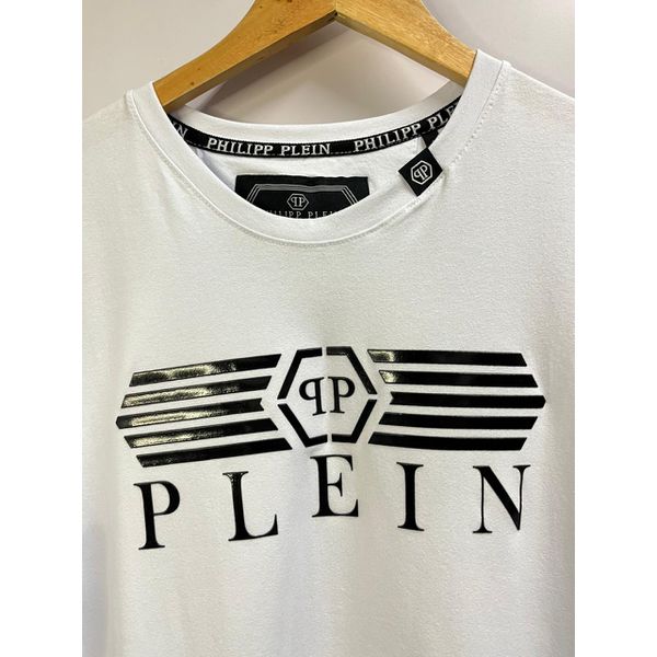 Camiseta Luxo PP Estampada - Branco