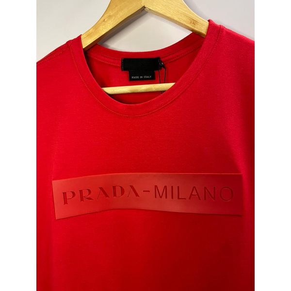 Camiseta Luxo PRD Estampada - Vermelho