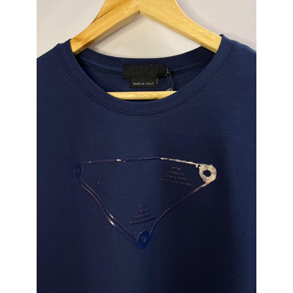 Camiseta Luxo PRD Estampada - Azul Marinho
