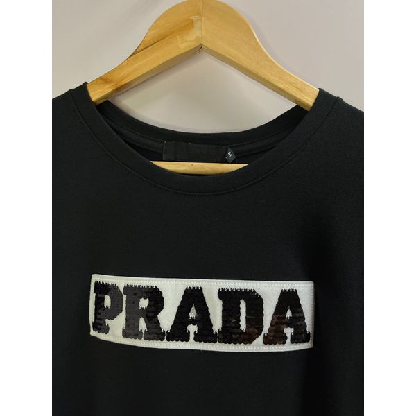Camiseta Cotton Egípcio Prd Estampada - Preto 