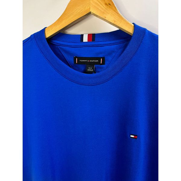 Camiseta Organic Cotton TH - Azul Bic