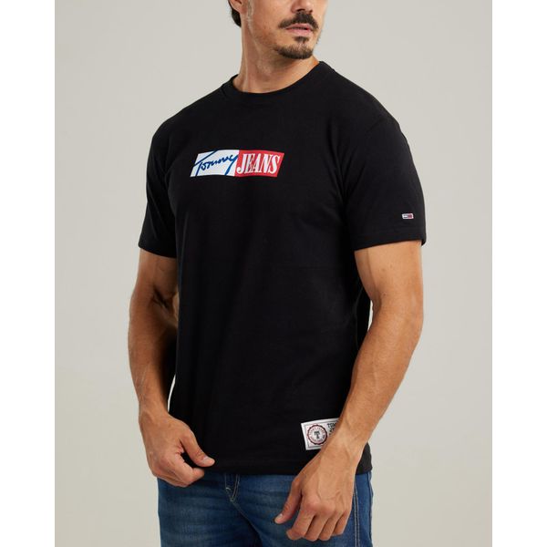 Camiseta Algodão Egípcio TH - Preto