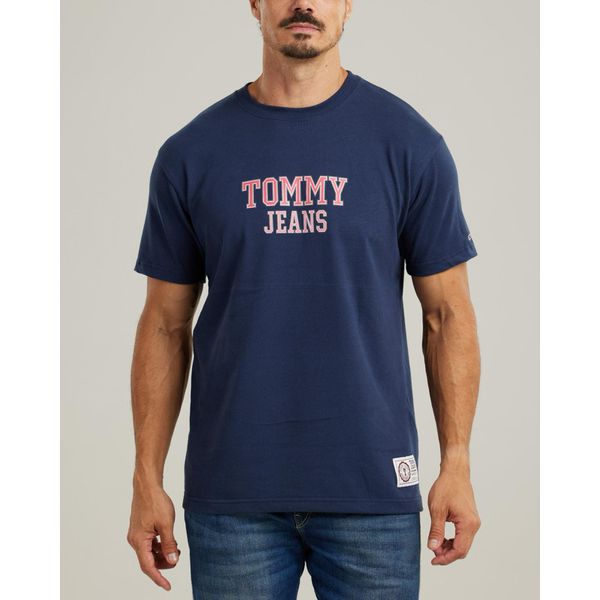 Camiseta Algodão Egípcio TH - Azul Marinho