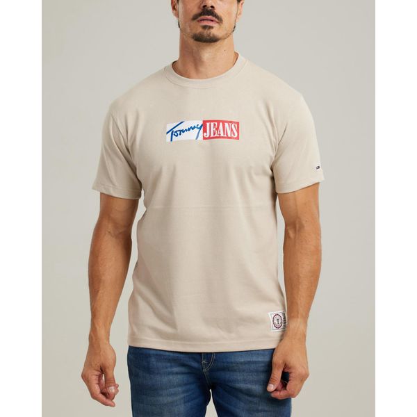 Camiseta Algodão Egípcio TH - Bege 