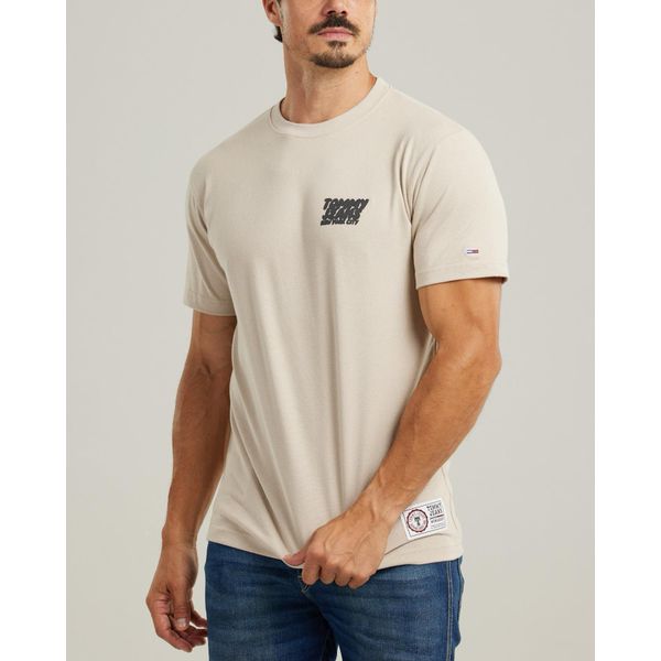 Camiseta Algodão Egípcio TH - Bege