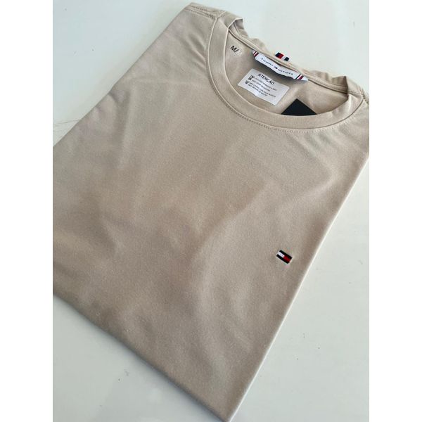 Camiseta Cotton Egípcio TH Básica - Bege