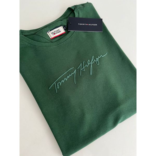 Camiseta Luxo Básica TH - Verde