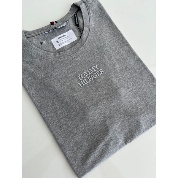 Camiseta Cotton Egípcio TH Básica - Cinza