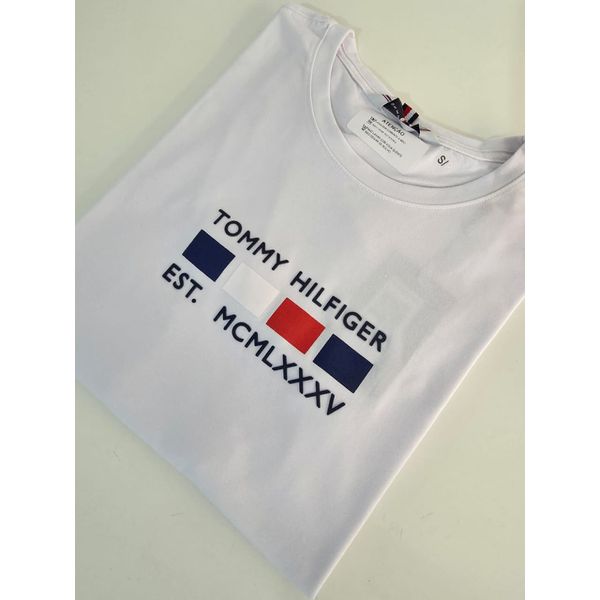 Camiseta Cotton Egípcio TH - Branco