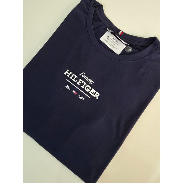 Camiseta Cotton Egípcio TH - Azul marinho