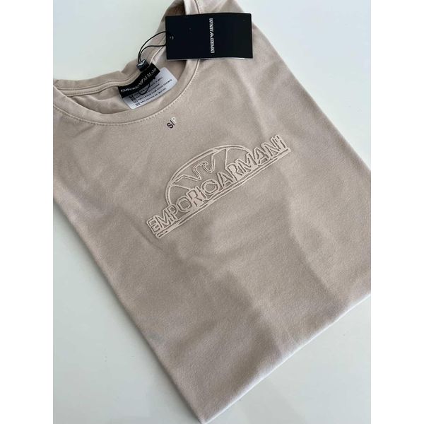 Camiseta Cotton Egípcio Arm - Bege