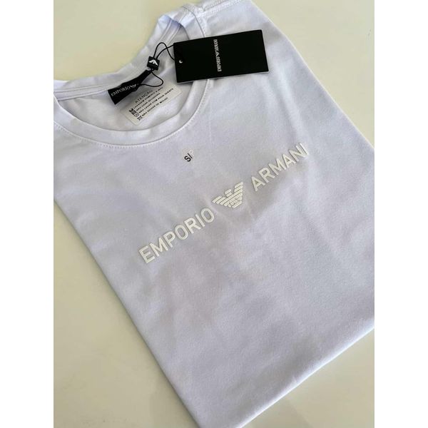 Camiseta Cotton Egípcio Arm - Branco