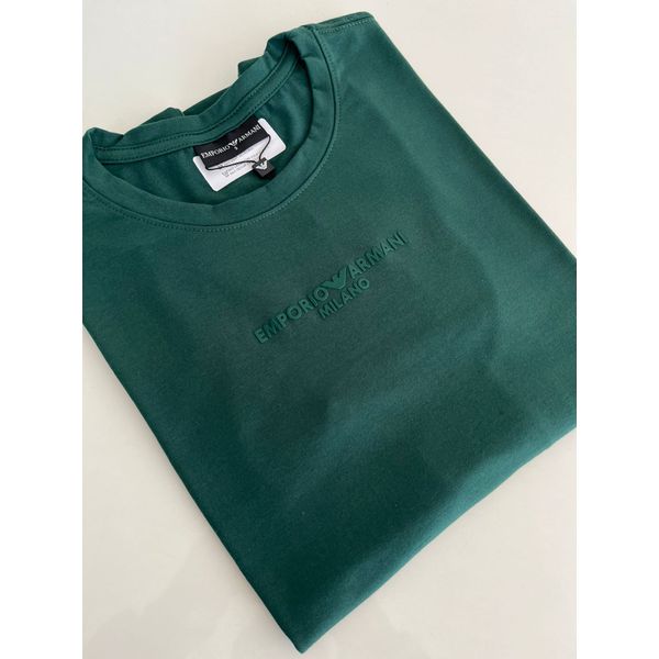 Camiseta Cotton Egípcio Arm Básica - Verde Claro