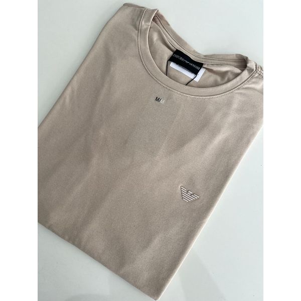 Camiseta Cotton Egípcio Arm - Bege