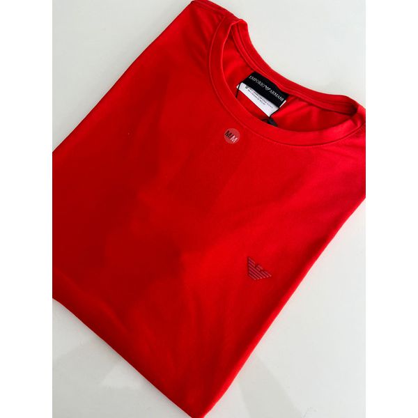 Camiseta Cotton Egípcio Arm - Vermelho