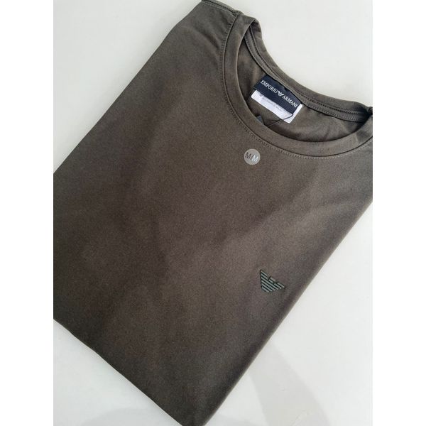 Camiseta Cotton Egípcio Arm - Verde escuro 