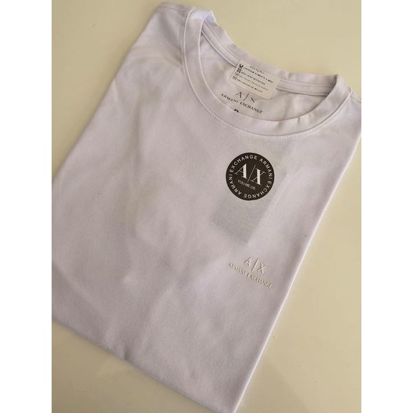 Camiseta Cotton Egípcio Arm - Branco 