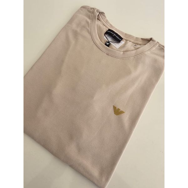Camiseta Cotton Egípcio Arm - Bege
