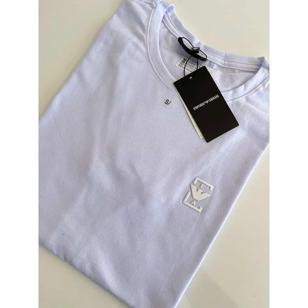 Camiseta Cotton Egípcio Arm - Branco
