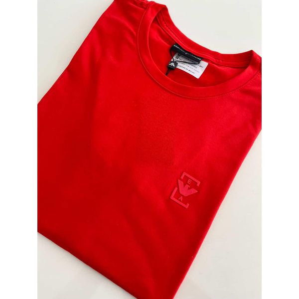 Camiseta Cotton Egípcio Arm - Vermelho