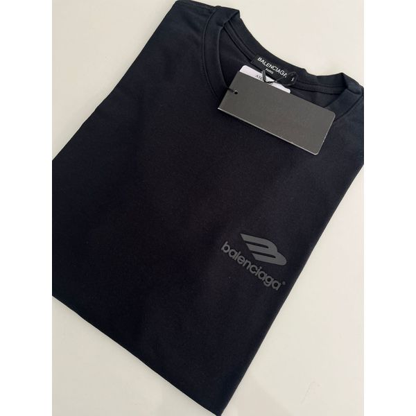 Camiseta Cotton Egipcio Bcg - Preto com preto