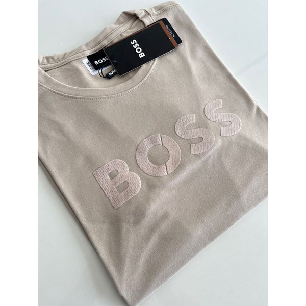 Camiseta Cotton Egípcio HB basica - Bege