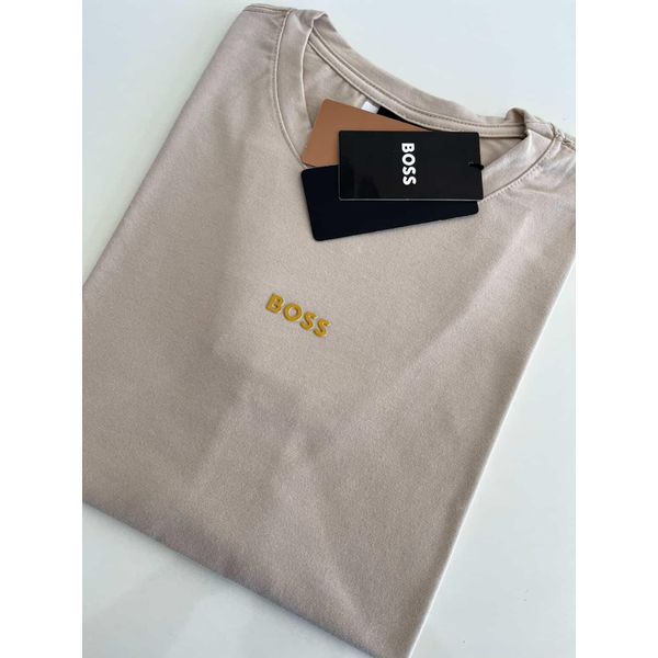 Camiseta Cotton Egípcio HB basica - Bege