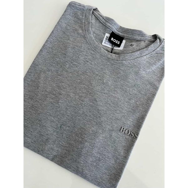 Camiseta Cotton Egípcio HB basica - Cinza